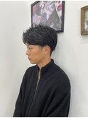 清潔感抜群ナチュラルセンターパート