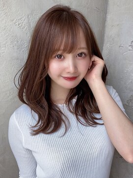 アフロート ルヴア(AFLOAT RUVUA) くびれヘア/レイヤー/顔まわり/サイドバング/こなれミディ