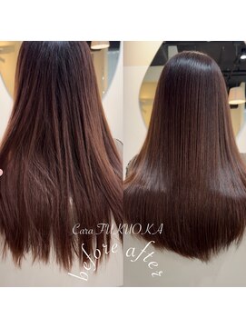 カラ フクオカ(Cara FUKUOKA) 【レイヤーカット&水素トリートメント】《福岡レイヤーカット》