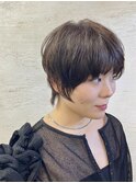 くびレイヤーエモージュイメチェンフルバング似合わせカット