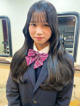 エトネ ヘアーサロン 仙台駅前(eTONe hair salon) ［ eTONe ］韓国オンニ　long style