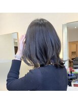 ウイバイファースト(u'i by first)&nbsp;≪柔らかい女性らしさ♪≫くびれヘアミディアム×ツヤオリーブ