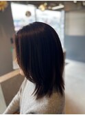 顔回りレイヤーミディアムスタイル