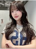 韓国ヘア/レイヤーカット/縮毛矯正/髪質改善/前髪顔まわりカット