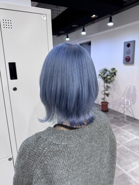 ペレ 栄店(PELE) ホワイトグレージュ/デジタルパーマ/チェリーブラウン/栄