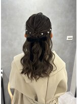 ウブ(ubu)&nbsp;ハーフアップ