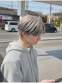 ホワイトシルバー×ブラックポイントカラー