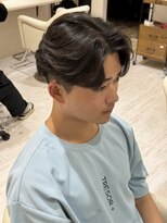 バース 梅田中崎町店(BIRTH)&nbsp;ニュアンスパーマセンターパートフェザーパーマ大阪パーマ