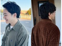 ヘアーアトリエ カノル(hair atelier canol)の雰囲気（メンズはパーマスタイルが大人気！朝のセットが楽になります♪）