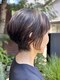 エヌヨンブンノイチ 茅ヶ崎(n1/4)の写真/《ヴィーガンカラー×トキカタ×自然派ショート》30代からの髪に、やさしく"芯"を育てる新習慣。[茅ヶ崎]