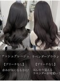 韓国ヘア　透明感カラー　2wayバング &nbsp;レイヤーカット &nbsp;&nbsp;顔周り