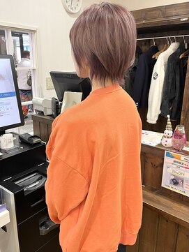 ジャストビューティー リアリー(just beauty Really) ピンクラベンダー×ショートウルフ【横須賀中央 Really】