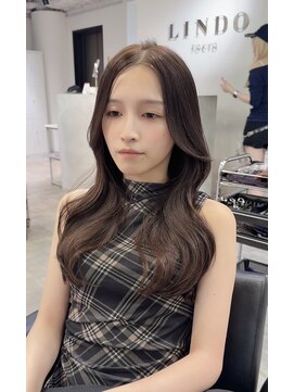 リンドトウキョウ ウメダ(LINDO TOKYO) 梅田茶屋町 透明感ショコラグレージュ