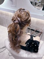ヘア サロン クラン 東心斎橋店(hair salon clan)&nbsp;ポニーテール/心斎橋ヘアセット