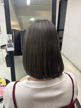 ヘアーアンドアート ルミナ(HAIR&ART LUMINA) 【KAHO】透明感たっぷりグレージュ