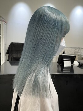 ココ 原宿(KOKO) #大人ガーリー#ダークアッシュ#ミディアムレイヤーカット