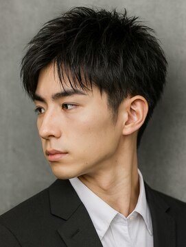 ルシード スタイル リコット(Lucido Style Ricotto) サーフフェザー×ビジネス対応の束感ショートレイヤー