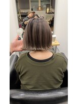 ジーレ(jiire)&nbsp;2025A/W 白髪ぼかしピンクベージュバレイヤージュ