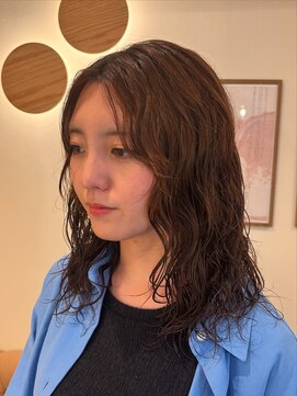 ラヴィズム 名駅店(LUVISM) パーマ/ミディアム/レイヤー/艶カラー/ボブ/LUVISM