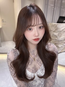 ロンドメリア 天神大名店(Lond Melia) イメチェンヘアスタイル小顔に見せるヘアココアベージュ