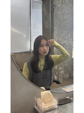 クオーレ(CUORE) レイヤーを活かした韓国ヘア♪