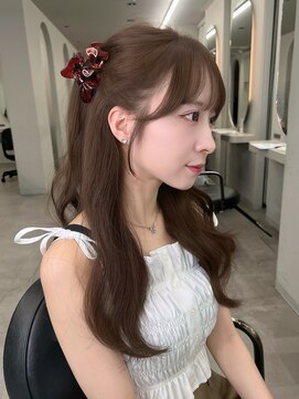 ボタン シブヤ(VOTAN SHIBUYA) 【MISAKI】顔まわりカット/ミルクティーブラウン/ブラウン