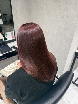 フォルテノエル 静岡鷹匠店(FORTE Noel) 髪質改善/ワインレッド/ダブルカラー/ブリーチなし