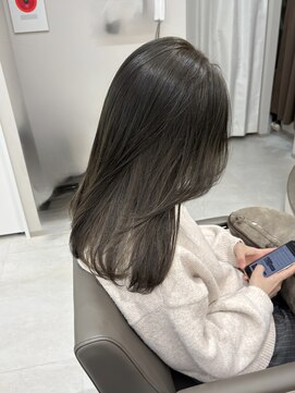 クリーム 町田(Cream) 透明感オリーブグレージュ×ナチュラルレイヤー