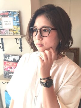 ヘアーデザイン シュシュ(hair design Chou Chou by Yone) ☆Chouchou☆ラフにキマる可愛さUPの小顔ボブ♪