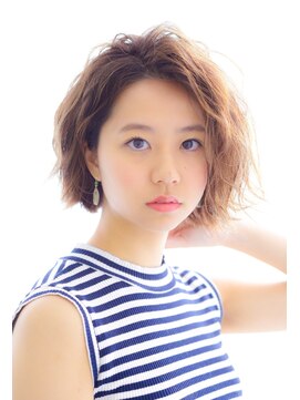 グローブス 表参道(THE GLOBES) 【THE GLOBES HALU 】ハンサムクールショートボブ