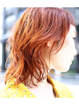 バローチェ(Barouche) 【Barouche】　ウルフヘア　オレンジ　堀江