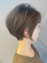 グラッシー センター北店(GLASSI)&nbsp;ミニスリークボブローライトアッシュブラウン§