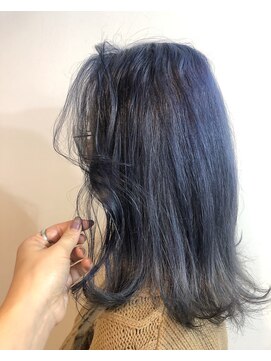 ヘアメイク オブジェ(hair make objet) コリアンBLUE 韓国スタイル