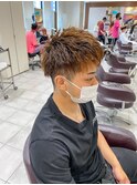MEN'S HAIR ツーブロック×ツイストパーマ