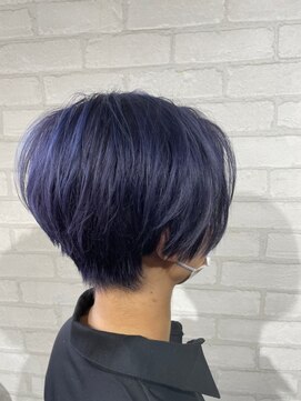 ビス リアン 川口店(Vis lien) ブルーバイオレット/ケアブリーチ/ダブルカラー/ハイトーン/