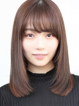 ヘアリゾート アジアグランデ(Hair Resort Asia grande) アクセントカラーが可愛いストレート【greande武蔵浦和】