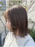 【gilly】APPLIE×ミルクティーベージュ