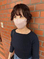 イオエ(ioe)&nbsp;黒髪/ボブルフ/ネビージュ/小顔/ワンレン/髪質改善/グレージュ