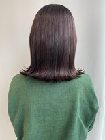 クイントネオリーブ 自由が丘正面口店(quint:neolive)&nbsp;鎖骨ミディ × red brown