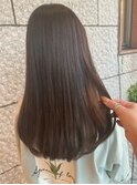 大人可愛いイメチェンモードヘアダークアッシュフェミニン我孫子
