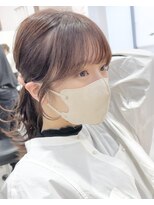 ビューエヒメ(VIEW EHIME)&nbsp;韓国×顔まわりカット×レイヤーカット×グレージュ