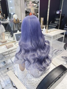 ワンズクロエ 原宿店(ONE's Chloe) ラベンダーカラー/インナーカラー/韓国風/原宿/原宿駅