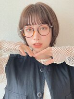 サンド 表参道(sand)&nbsp;前下がりショートボブ大人可愛い20代30代表参道