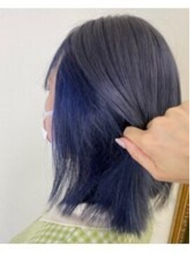 コーボ 柏(COVO) 【covo柏☆shiori 】シルバー×ネイビーブルー