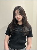 韓国風　韓国ヘア　レイヤー　小顔カット
