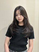 アンカーバイナチュラル(anchor by natural)&nbsp;韓国風　韓国ヘア　レイヤー　小顔カット