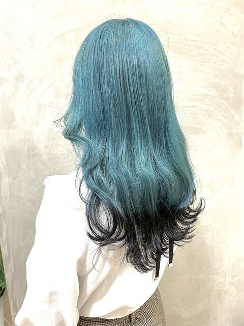 ZAWA Turquoise Blue × Black