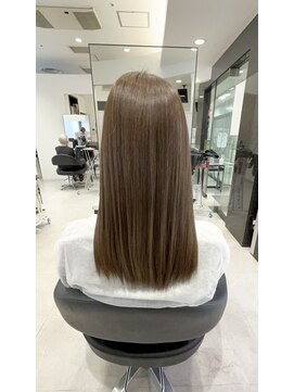 モードケイズブラン(MODE K's Blanc) 髪質改善カラー×ioLuトリートメント【六甲道】