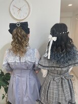 ルノンルージュ(Renon Rouge)&nbsp;ハーフアップ、ポニーテール【ヘアセット/金山/上前津】