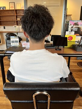 ラタ(raTa) 男性ツイストスパイラルパーマ